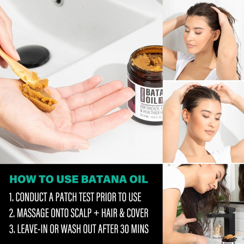 Batana Oil – Naturally Stronger, Shinier, Thicker Hair (Copy)